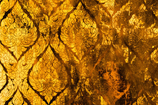 gold pattern, thai pattern
