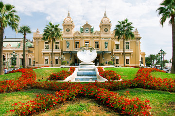 The grand casino in Monaco