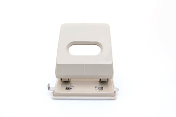 Hole puncher on a white background