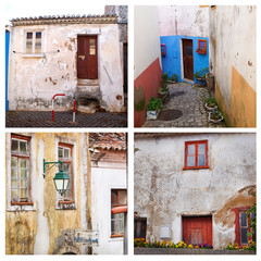 The cosy streets in Algavre, Faro, Portugal