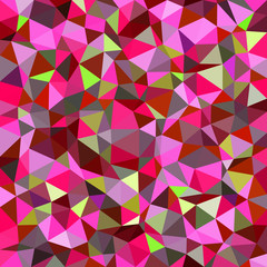 Obraz premium Kaleidoscopic low poly triangle style vector mosaic background