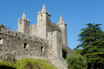 Fototapeta na wymiar Castle of Santa Maria da Feira - Portugal