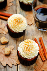 pumpkin cupcakes