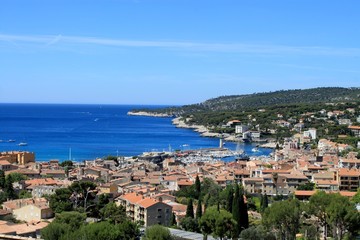 Naklejka na ściany i meble Port de Cassis en Provence