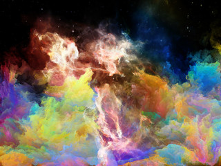 Obraz na płótnie Canvas Conceptual Space Nebula