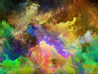 Obraz na płótnie Canvas Beyond Space Nebula