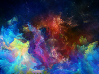Obraz na płótnie Canvas Memories of Space Nebula