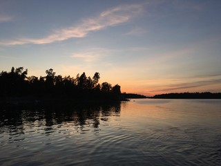 Fototapeta na wymiar Baltic Sunset