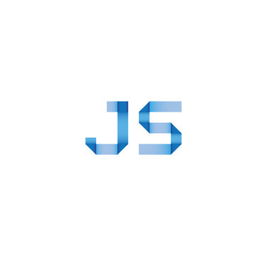 js initial simple modern blue 