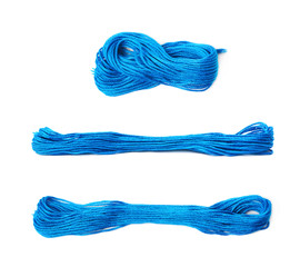 Embroidery thread yarn isolated
