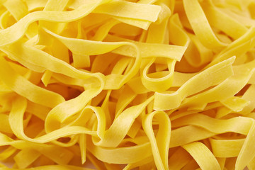 Surface covered with pasta