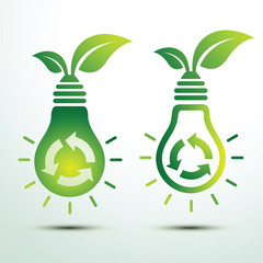 Green idea vector