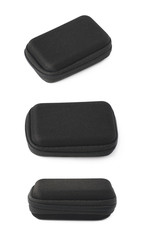 Small rectangular protection case isolated