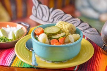 Traditional Mexican food mexican soup