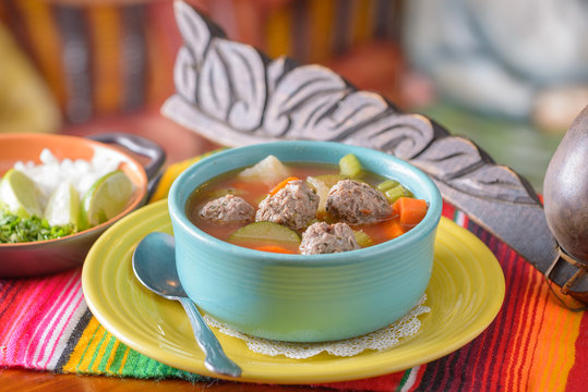 Traditional Mexican food mexican soup