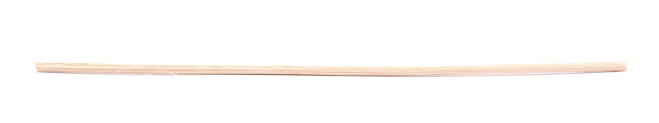 Wooden stick isolated