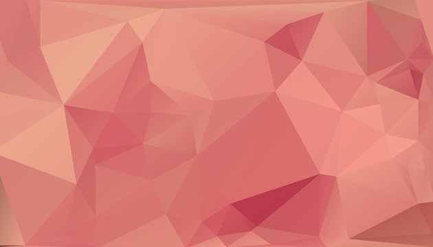 Pink polygon background