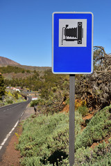 Hinweisschilder auf Fotomotive