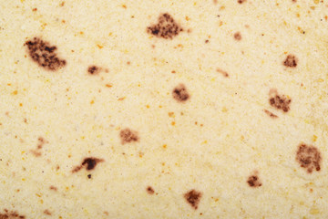 Texture fragment of a tortilla