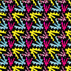 Graffiti Background seamless pattern