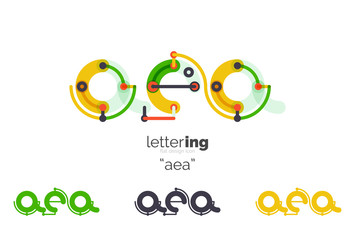 Letters logo icon