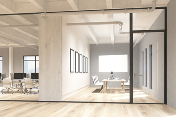 Office and conference rooms side