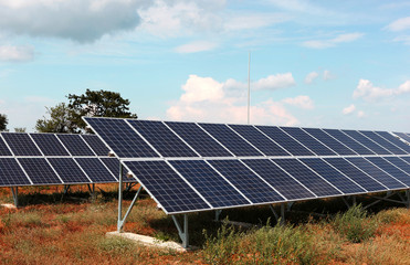 Fototapeta premium Solar energy panels.