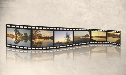 Filmstreifen Lichtstimmungen
