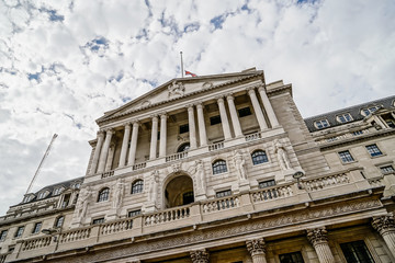 Obraz premium The Bank Of England, City of London, UK