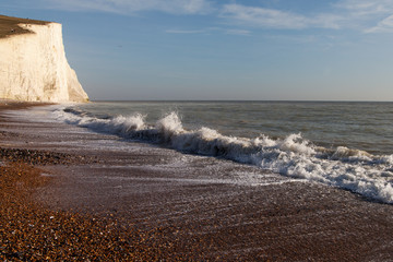 Seven Sisters cliffs, England.