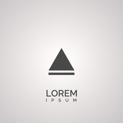 eject icon. eject logo
