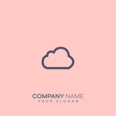 cloud icon. cloud logo