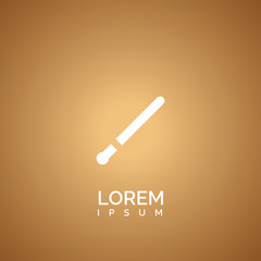 baton icon. baton logo