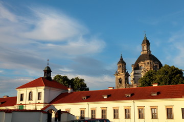 Fototapeta na wymiar Monastery of Pazaislis,Kaunas