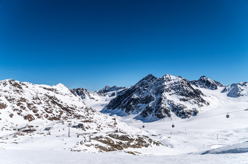 Obraz premium Gletscher im Pitztal