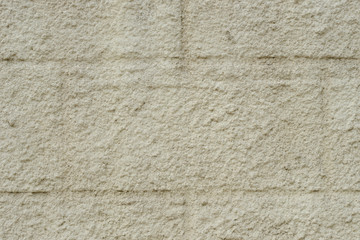 Wall fragment with attritions and cracks