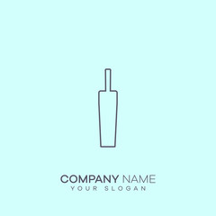 bottle icon. bottle logo