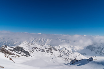Naklejka premium Gletscher im Pitztal