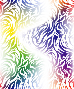 Abstract stripes pattern