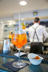 Spritz famous italian drink