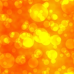 Bokeh ring orange colour abstract background.