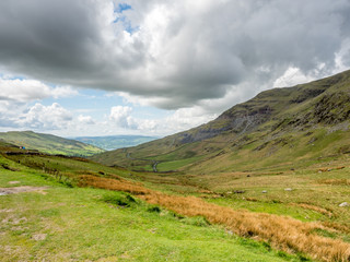 Fototapeta na wymiar Countryside landscape view of England