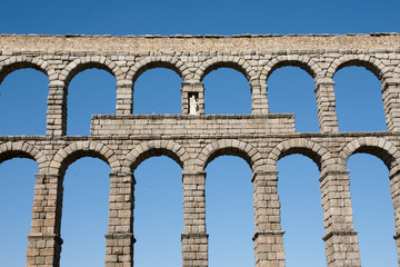 Fototapeta premium Aqueduct of Segovia - Spain