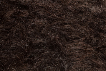 Hair cut off on the floor