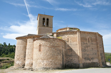 Fototapeta na wymiar Vera Cruz Church - Segovia - Spain