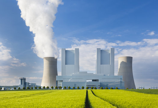 Power Station And Rye Field