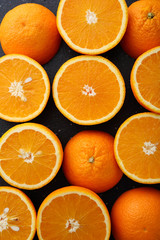 oranges food background