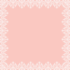 Floral Vector Fine Frame