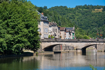 Fototapeta na wymiar Ponts de Villefranche-de-Rouergue, France