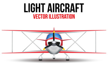 Vintage Civil Light Airplane © VITAMIN